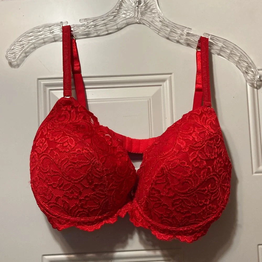 Red Lace Underwire Bra - Women‎ Intimates & Sleepwear 38D NWT